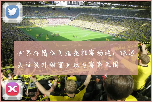 世界杯情侣同框亮相赛场边，球迷关注场外甜蜜互动与赛事氛围